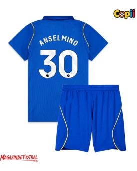 Chelsea Aaron Anselmino #30 Echipament de Fotbal Replică 2026-27 Copii Acasa (+ Șorturi)